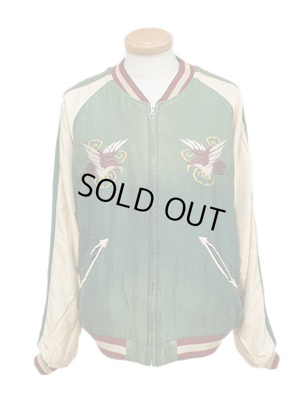 画像10: 【 TAILOR TOYO(テーラー東洋）】 アセテートスカジャンエイジングモデル [ ACETATE SOUVENIR JACKET (AGING MODEL) ] [ SNAKE & SKULL × DRAGON HEAD ]