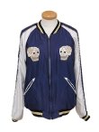 画像2: 【 TAILOR TOYO(テーラー東洋）】 アセテートスカジャンエイジングモデル [ ACETATE SOUVENIR JACKET (AGING MODEL) ] [ SNAKE & SKULL × DRAGON HEAD ]