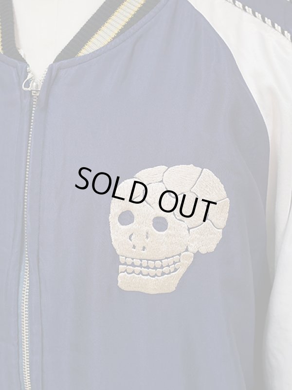 画像5: 【 TAILOR TOYO(テーラー東洋）】 アセテートスカジャンエイジングモデル [ ACETATE SOUVENIR JACKET (AGING MODEL) ] [ SNAKE & SKULL × DRAGON HEAD ]