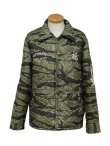 画像4: 【 TAILOR東洋（テーラートウヨウ） 】 ベトジャン [ Mid 1960s Style Vietnam Liner Jacket ] [ VIET-NAM MAP ] [ Tiger Camo ]