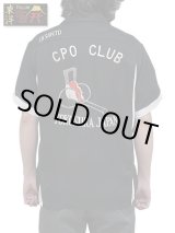 画像: 【 TAILOR TOYO(テーラー東洋） 】　スカボーリングシャツ [  SUKA BOWLING SHIRT ] [ CPO CLUB ] [ BLACK ]