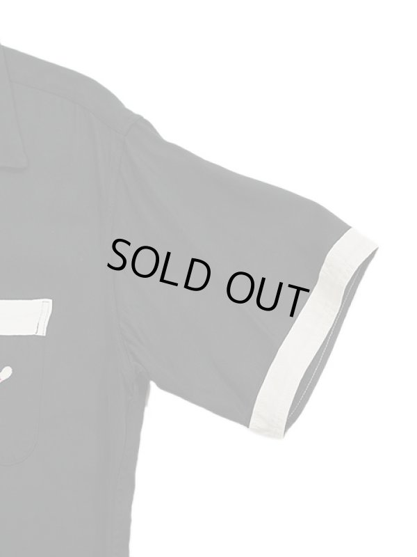 画像5: 【 TAILOR TOYO(テーラー東洋） 】　スカボーリングシャツ [  SUKA BOWLING SHIRT ] [ CPO CLUB ] [ BLACK ]