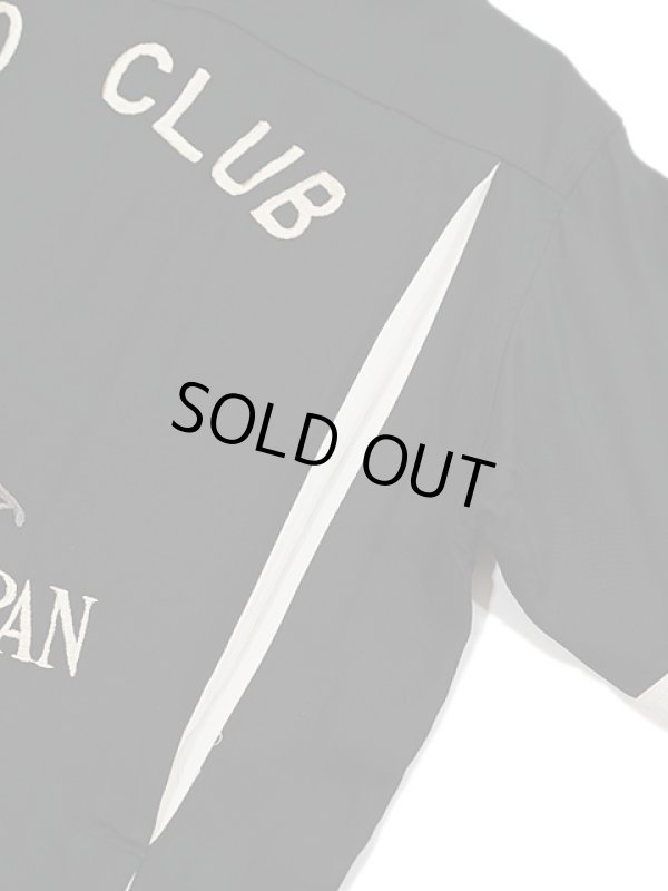 画像7: 【 TAILOR TOYO(テーラー東洋） 】　スカボーリングシャツ [  SUKA BOWLING SHIRT ] [ CPO CLUB ] [ BLACK ]