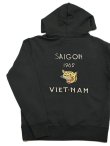 画像3: 【 TAILOR TOYO(テーラー東洋） 】 ベトパーカー  [ SUKA HOODED PARKA EMBROIDERED ] [ SAIGON 1962 ] [ BLACK ]