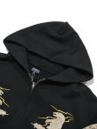 画像3: 【 TAILOR TOYO(テーラー東洋） 】 スカパーカー  [ SUKA ZIP PARKA EMBROIDERED ] [ ALASKA ] [ BLACK ]