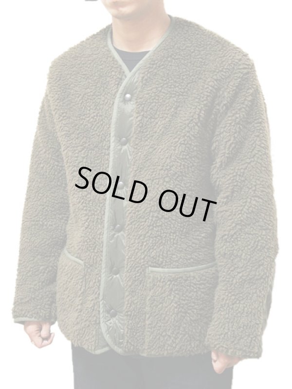 画像2: 【 UNITED CARR（ユナイテッドカー） 】　リバーシブルボアフリースライナージャケット　[ RIVERSIBLE LINER JACKET ]