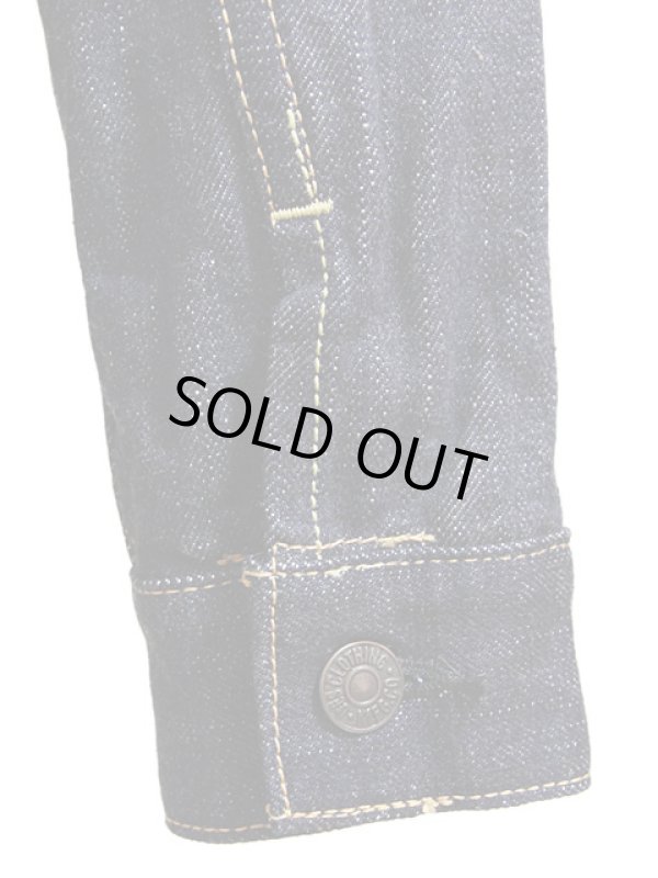 画像7: 【 UES（ウエス） 】 【 14.9oz 】 デニムジャケット Gジャン [ 3rdタイプ ] 再入荷！