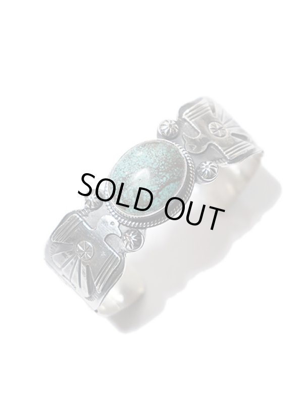 画像2: 【 Vintage Indian Jewelry（ヴィンテージ インディアン ジュエリー） 】 ナバホシルバーバングル [ 1940's ]