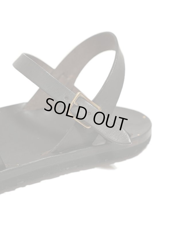 画像6: 【 vasco（ヴァスコ） 】　レザーデザートサンダル　[ Leather Desert Sandal ] [ BLACK ]