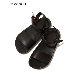 画像: 【 vasco（ヴァスコ） 】　レザーデザートサンダル　[ Leather Desert Sandal ] [ BLACK ]