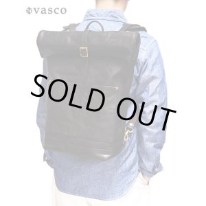 画像: 【 vasco（ヴァスコ） 】　レザーロールトップリュックサック　[ LEATHER ROLL TOP RUCKSACK ]