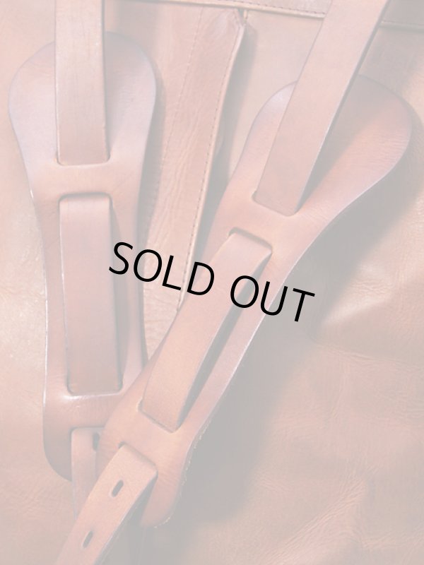 画像6: 【 vasco（ヴァスコ） 】　レザーロールトップリュックサック　[ LEATHER ROLL TOP RUCKSACK ]