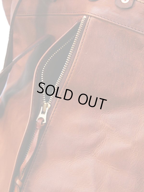 画像7: 【 vasco（ヴァスコ） 】　レザーロールトップリュックサック　[ LEATHER ROLL TOP RUCKSACK ]