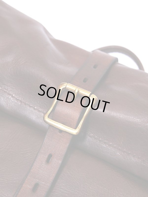 画像3: 【 vasco（ヴァスコ） 】　レザーロールトップリュックサック　[ LEATHER ROLL TOP RUCKSACK ]