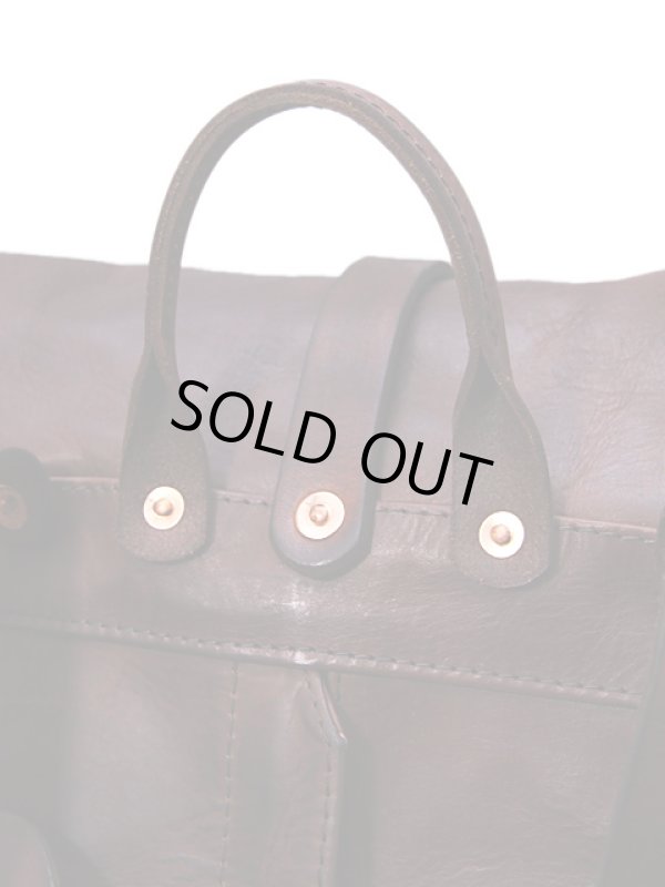 画像9: 【 vasco（ヴァスコ） 】　レザーロールトップリュックサック　[ LEATHER ROLL TOP RUCKSACK ]