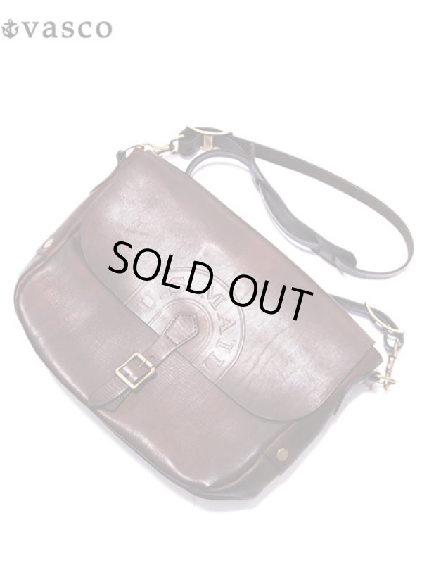 画像2: 【 vasco（ヴァスコ） 】　レザーポストマンショルダーバッグ　[ REGULAR ]