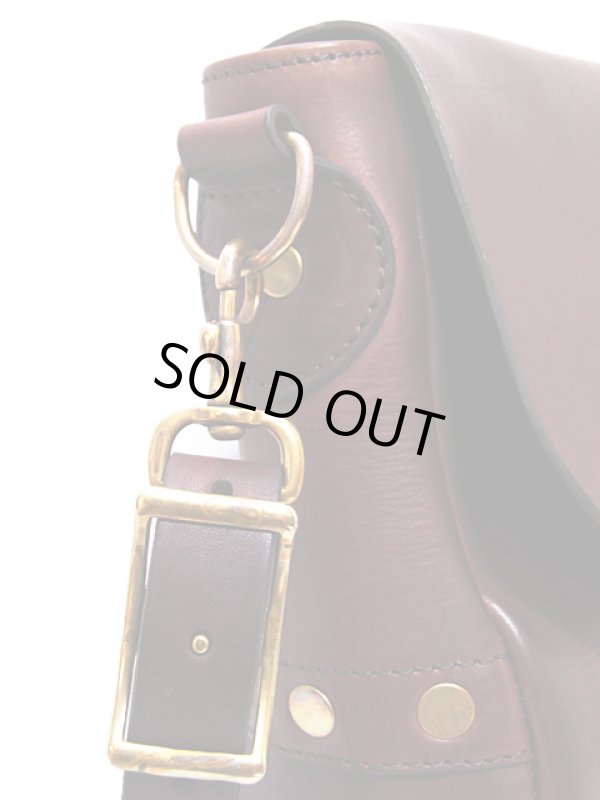 画像4: 【 vasco（ヴァスコ） 】　レザーポストマンショルダーバッグ　[ SMALL ] [ BROWN ]