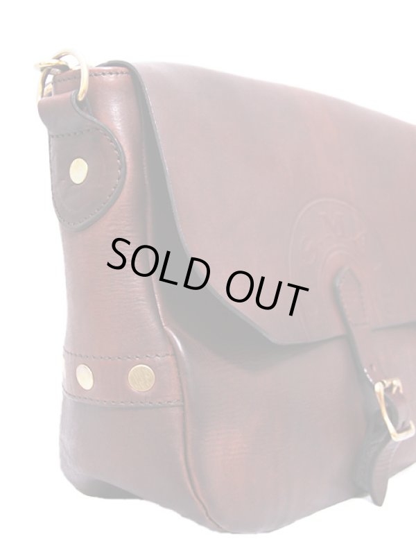 画像5: 【 vasco（ヴァスコ） 】　レザーポストマンショルダーバッグ　[ SMALL ] [ BROWN ]