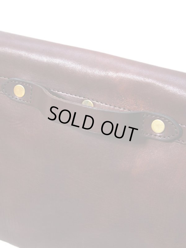 画像7: 【 vasco（ヴァスコ） 】　レザーポストマンショルダーバッグ　[ SMALL ] [ BROWN ]