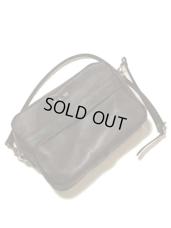 画像2: 【 vasco（ヴァスコ） 】　レザーワンダーショルダーバッグ　[ LEATHER WANDER SHOULDER BAG ] [ BLACK ]