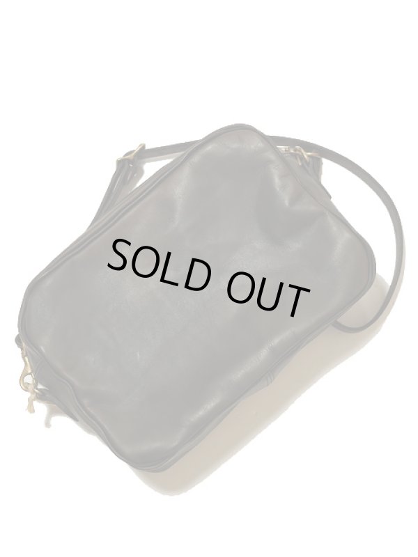 画像3: 【 vasco（ヴァスコ） 】　レザーワンダーショルダーバッグ　[ LEATHER WANDER SHOULDER BAG ] [ BLACK ]