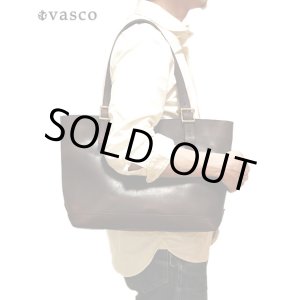 画像: 【 vasco（ヴァスコ） 】　レザートラベルトートバッグ　[ MEDIUM ] [ BROWN ]