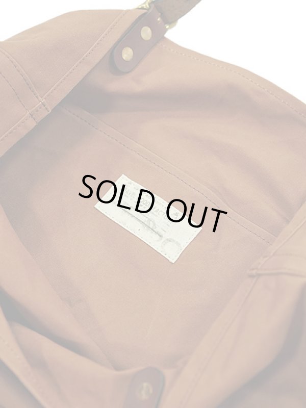 画像6: 【 vasco（ヴァスコ） 】　キャンバス x レザー トラベルトートバッグ　[ CANVAS × LEATHER TRAVEL TOTE BAG ] [ Khaki ]