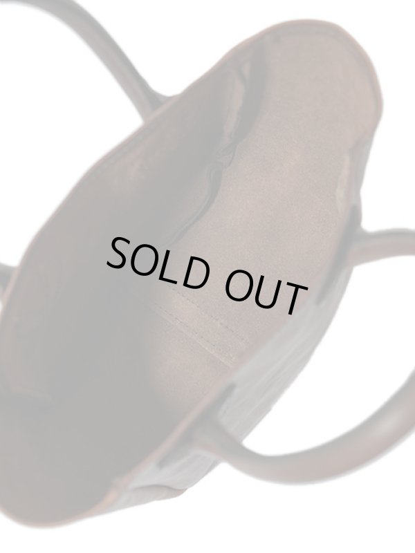 画像6: 【 vasco（ヴァスコ） 】　LEATHER OLD TOTE BAG [ SMALL ] [ BROWN ]