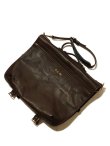 画像3: 【 vasco（ヴァスコ） 】　レザーワンダーパニエバッグ　[ LEATHER WANDER PANNIER BAG ] [ BROWN ]