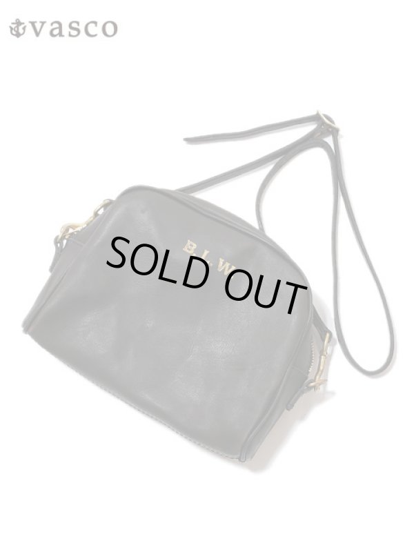 画像2: 【 vasco（ヴァスコ） 】　レザーオフィサーポーチバッグ　[ LEATHER OFFICER POUCH BAG ] [ BLACK ]