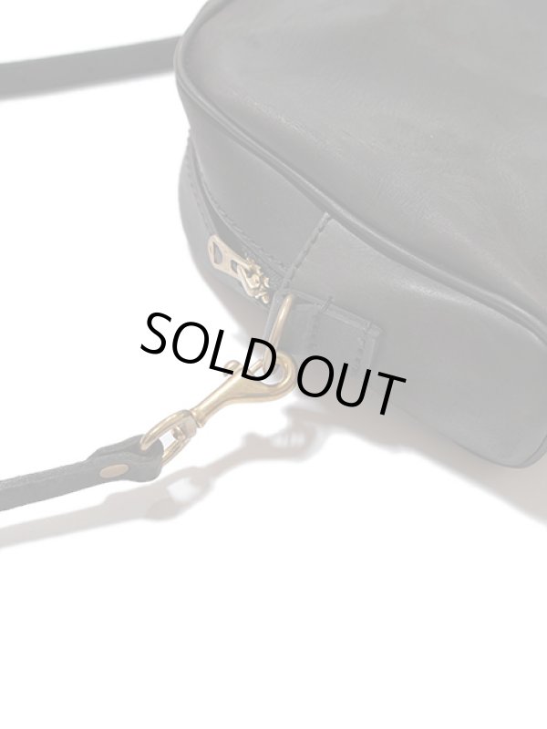 画像5: 【 vasco（ヴァスコ） 】　レザーオフィサーポーチバッグ　[ LEATHER OFFICER POUCH BAG ] [ BLACK ]