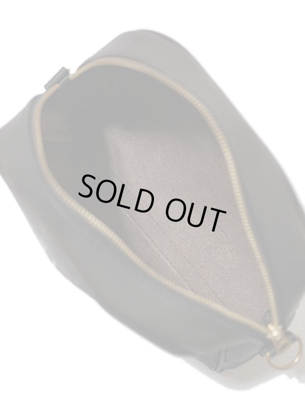 画像7: 【 vasco（ヴァスコ） 】　レザーオフィサーポーチバッグ　[ LEATHER OFFICER POUCH BAG ] [ BLACK ]