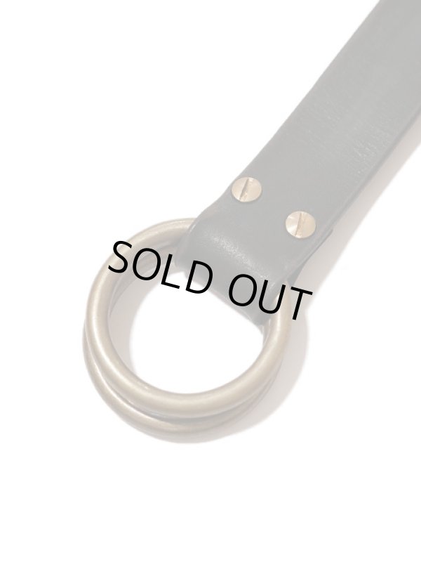 画像3: 【 vasco（ヴァスコ） 】　レザーリングベルト　[ Leather Ring Belt ] [ BLACK ]