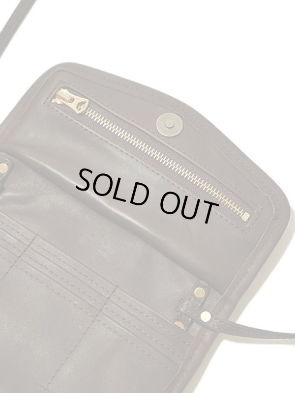 画像8: 【 vasco（ヴァスコ） 】　レザーワンダーマネーバッグ　[ LEATHER WANDER MONEY BAG ] [ BROWN ]