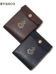 画像1: 【 vasco（ヴァスコ） 】　Leather Naval Middle Wallet　[ ITALIAN OIL LEATHER ]