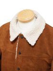 画像5: 【 Y'2 LEATHER（ワイツーレザー） 】　ステアスエードランチコート [ STEER SUEDE ] [ CAMEL ]