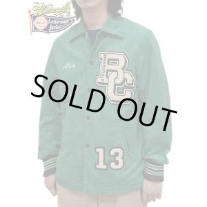 画像: 【 WhitesVille（ホワイツビル） 】 14W CORDUROY AWARD JACKET [ BAKERSFIELD ] [ GREEN ]