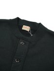 画像3: 【 WhitesVille（ホワイツビル） 】 スウェットカーディガン  [ BUTTON FRONT ATHLETIC COAT ] [ Black ]