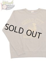 画像: 【 WhitesVille（ホワイツビル） 】 ピグメントプリントスウェット　[ PIGMENT DYE SWEAT SHIRT ] [ REDMEN ] [ BROWN ]