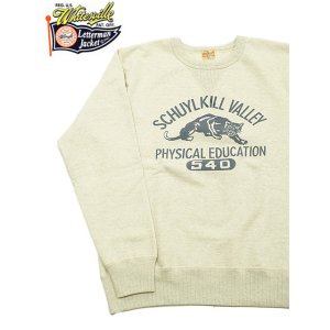 画像: 【 WhitesVille（ホワイツビル） 】 両Vプリントスウェット [ Print Sweat ] [ SCHUYLKILL VALLEY ] [ Oatmeal ]