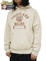 画像: 【 WhitesVille（ホワイツビル） 】 スウェットパーカー  [ SWEAT HOODED PARKA ] [ COURTLAND BEARS ] [ Oatmeal ]