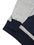 画像7: 【 WhitesVille（ホワイツビル） 】 後付けパーカー  [ ATTACHED HOOD PARKA ] [ CALIFORNIA DAVIS ] [ Gray x Navy ]
