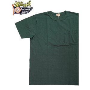 画像: 【 WhitesVille（ホワイツビル） 】 ヘヴィポケットTシャツ [ 14/- SHORT SLEEVE POCKET T-SHIRT ] [ GREEN ] 【 メール便可 】
