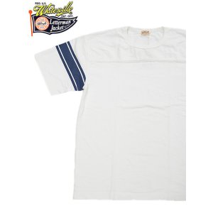 画像: 【 WhitesVille（ホワイツビル） 】 フットボールTシャツ [ FOOTBALL T-SHIRT ] [ O.White ] 【 メール便可 】