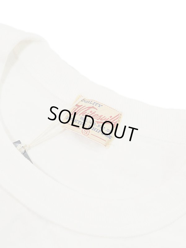 画像6: 【 WhitesVille（ホワイツビル） 】 丸胴プリントTee [ PHYSICAL EDUCATION ] [ O.White ] 【 メール便可 】