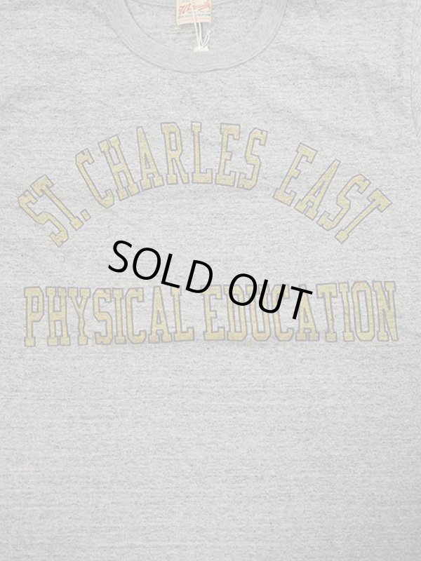 画像4: 【 WhitesVille（ホワイツビル） 】 丸胴プリントTee [ PHYSICAL EDUCATION ] [ H.Gray ] 【 メール便可 】