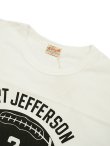 画像3: 【 WhitesVille（ホワイツビル） 】 フットボールTシャツ [ FOOTBALL T-SHIRT ] [ PORT JEFFERSON FB ] [ O.White ] 【 メール便可 】