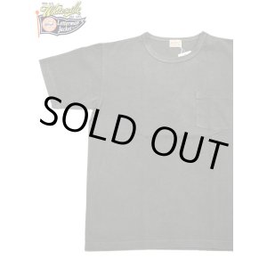 画像: 【 WhitesVille（ホワイツビル） 】 ピグメントダイポケットTシャツ [ PIGMENT DYE POCKET T-SHIRT ] [ BLACK ] 【 メール便可 】
