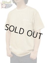 画像: 【 WhitesVille（ホワイツビル） 】 ピグメントダイポケットTシャツ [ PIGMENT DYE POCKET T-SHIRT ] [ BEIGE ] 【 メール便可 】