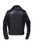 画像4: 【 Y'2 LEATHER（ワイツーレザー） 】　ECO HORSE 1930'S DOUBLE MOTORCYCLE JACKET [ Eco Horse (馬革) ] [ BLACK ]